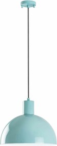Lustra KURE 993, turcoaz, metal, 30x28-117 cm