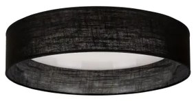 Plafonieră LED Duolla ROLLER LED/24W/230V d. 45 cm negru