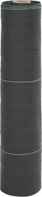 vidaXL Membrană antiburuieni, negru, 0,5x10 m, PP