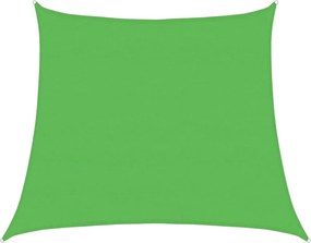vidaXL Pânză parasolar, verde deschis, 4/5x4 m, HDPE, 160 g/m², trapez