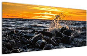 Tablou cu mare (120x50 cm)