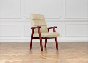 Scaun lemn masiv de conferința Toronto Personalizabil, 62 × 70 × 101 cm - Maro