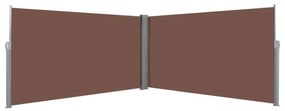 Copertina laterala retractabila, 160 x 600 cm, maro