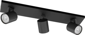 Philips - Spot LED RGBW dimerizabil RUNNER 3xGU10/6,5W/230V negru