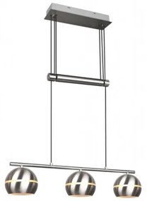 Lustră pe cablu FLETCHER 3xE14/40W/230V crom mat Trio