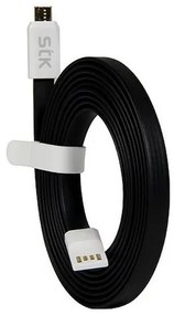 Cablu date si incarcare USB-A la MicroUSB,2m,Negru, STK