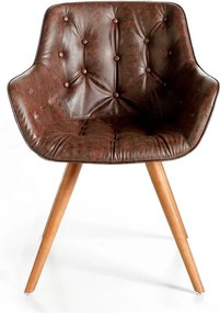 Scaun tapitat design italian Mink AC 4073-F3229