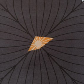 Lenjerie de pat din microfibra ORBITA gri inchis Dimensiune lenjerie de pat: 2 buc 70 x 80 cm | 160 x 200 cm