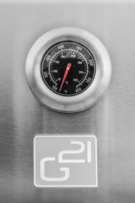 Grătar cu gaz G21 Nebraska BBQ Premium line, 6arzătoare + reductor gratuit