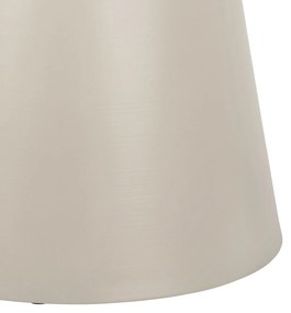 MAZZONI EXPORT BOSCO Stejar natural/picior bej (Cașmir) - MASĂ ROTUNDĂ 120 cm PENTRU BUCĂTĂRIE SUFRAGERIE SALON FURNIR