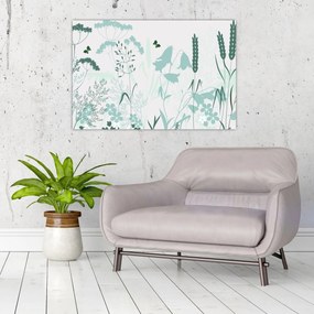 Tablou - Vector pajiște (90x60 cm)