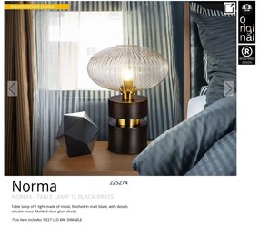 Veioza/Lampa de masa design modern Norma