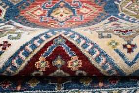 Covor de epocă de designer în albastru Lăţime: 120 cm | Lungime: 170 cm