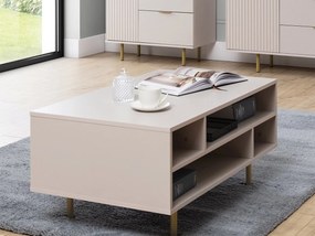 Măsuță de cafea Newelon NW03 (Cașmir + auriu) . 1103748