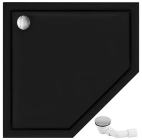 Cabina de dus HEX Black   90x90 cm