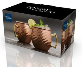 Căni arămii 2 buc. din oțel 400 ml Moscow Mule – Lyngby Glas