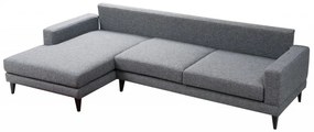 Coltar extensibil Nordic Corner Left (Chl+3R), Gri Inchis