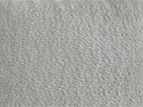 Taburet gri deschis cu tapițerie din țesătură bouclé Montaigne – Bobochic Paris