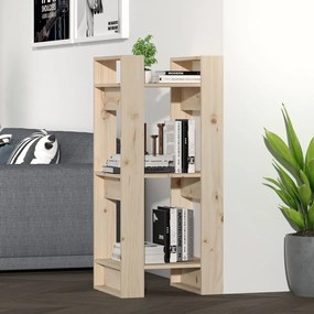 vidaXL Bibliotecă/Separator cameră, 41x35x91 cm, lemn masiv pin