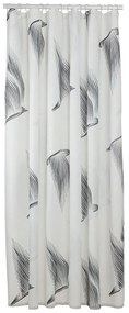 Sealskin Birds perdea de duș 200x180 cm alb-negru 800141