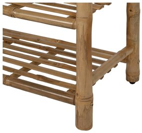 Set pentru hol în culoare naturală din bambus 70x175x32 cm Manali – Ixia