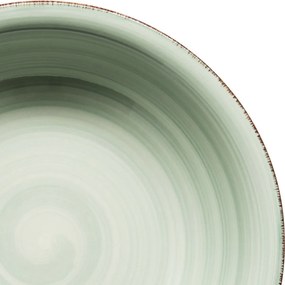 Mäser Set of 6 deep plates Bel Tempo 21,5 cm, green
