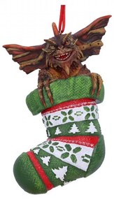 Decoratiune cu agatatoare Gremlins - Mohawk In Ciorap 12 cm