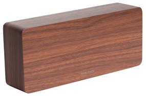 Ceas alarmă cu aspect din lemn Karlsson Tube, 21 x 9 cm