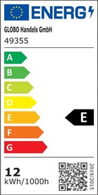 Plafoniera LED moderna cu cristal K5 MARGO 12 Watt 49355 GL