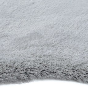 Piele naturală Catrin gri deschis, 60 x 90 cm