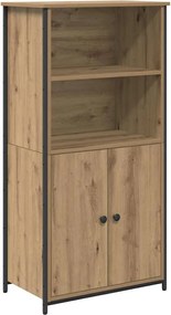 vidaXL Bufet Stejar Artizanal 62 x 36 x 121,5 cm Lemn compozit