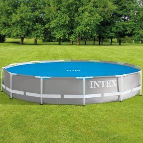 Intex Prelata solara de piscina, albastru, 348 cm, polietilena 1, 348 cm