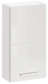 Cabinet de baie Twinkle White Alb, 15 cm, 30 cm, 55 cm
