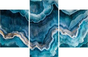 Tablou - Detaliu de acvamarin (90x60 cm)