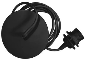 Cablu pentru lustră UMAGE Rosette, lungime 210 cm, negru