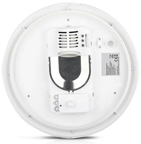 Plafonieră cu senzor pentru baie 1xE27/60W/230V IP44 ø 29,6 cm