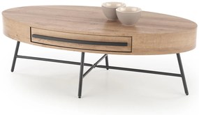 Masă de cafea Corisa (stejar auriu + negru). 1028112