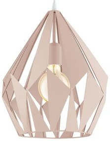 EGLO 49024 - Lustră pe cablu CARLTON-P 1xE27/60W/230V