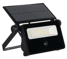 Proiector LED solar cu senzor LED/20W/5,5V IP65