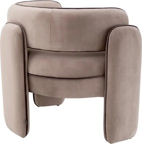 Scaun modern design LUX Chaplin, Savona greige