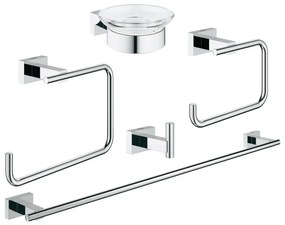 Grohe Essentials Cube Master Set accesorii baie 5 in 1