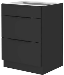 Dulap inferior pentru coș Sienla 60 D 3S BB. 1068486