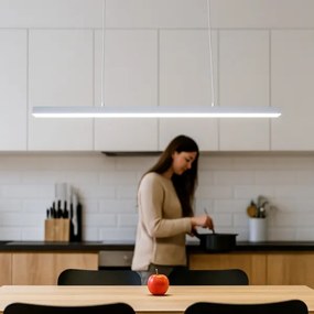 Brilagi - Pendul LED pe cablu AXIS LED/30W/230V 120 cm alb