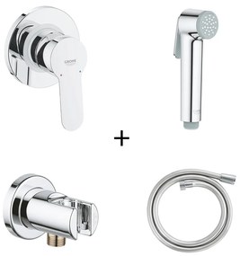 Dus igienic cu baterie Grohe Trigger Spray Bundle crom lucios