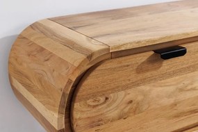 Comoda suspendata din lemn de salcam ORGANIC 160cm