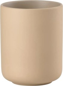 Suport pentru periuța de dinți bej din gresie ceramică Ume – Zone