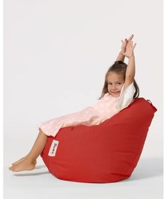 Fotoliu puf 60x60 cm roșu