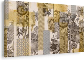 Tablou - Colaj cu floarea-soarelui (90x60 cm)