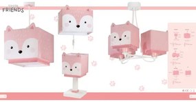 Dalber 64581 - Lampă copii LITTLE FOX 1xE14/40W/230V