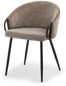 Scaun Carma K (nisipiu + negru). 1111000